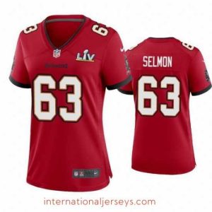 Outstanding Lee Roy Selmon Buccaneers Red Super Bowl Lv Game Jersey