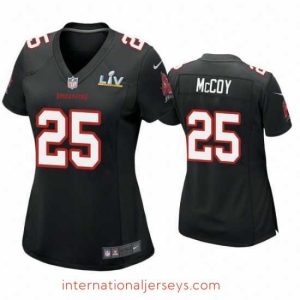Superior Lesean Mccoy Buccaneers Black Super Bowl Lv Game Fashion Jersey