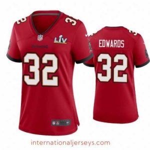 Superior Mike Edwards Buccaneers Red Super Bowl Lv Game Jersey