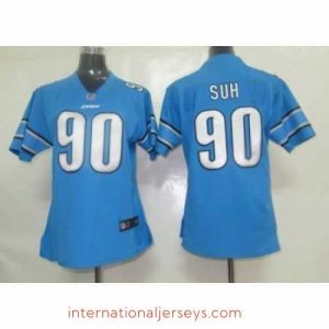 Exquisite Nike Detroit Lions 90 Suh Jersey