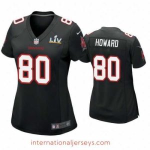 Deluxe O.J. Howard Buccaneers Black Super Bowl Lv Game Fashion Jersey