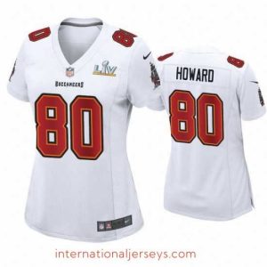 Exceptional O.J. Howard Buccaneers White Super Bowl Lv Game Fashion Jersey