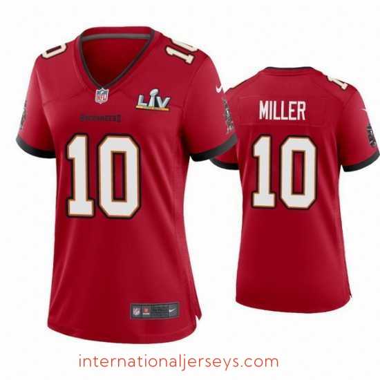 Premium Scotty Miller Buccaneers Red Super Bowl Lv Game Jersey