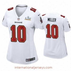 Exquisite Scotty Miller Buccaneers White Super Bowl Lv Game Fashion Jersey