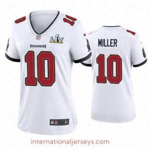 Deluxe Scotty Miller Buccaneers White Super Bowl Lv Game Jersey