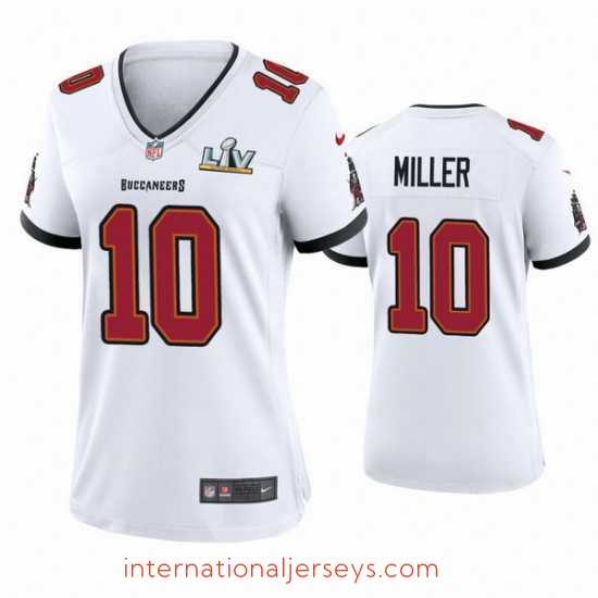 Deluxe Scotty Miller Buccaneers White Super Bowl Lv Game Jersey
