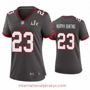 Superior Sean Murphy Bunting Buccaneers Pewter Super Bowl Lv Game Jersey