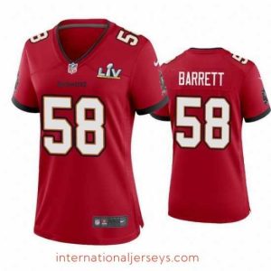 Exquisite Shaquil Barrett Buccaneers Red Super Bowl Lv Game Jersey