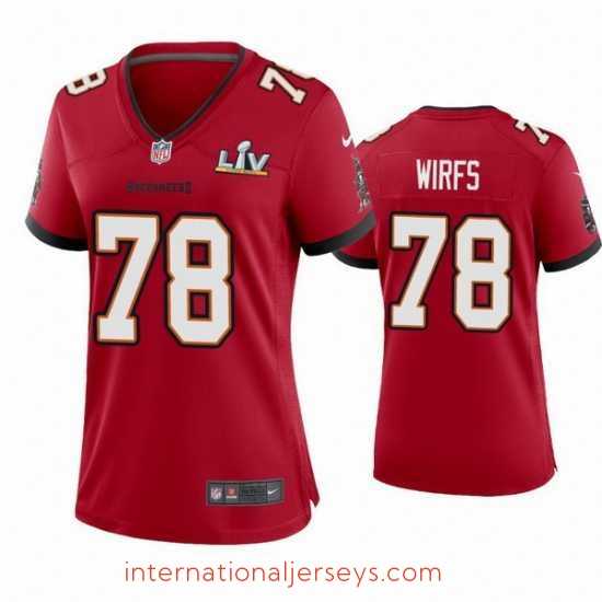 Superior Tristan Wirfs Buccaneers Red Super Bowl Lv Game Jersey