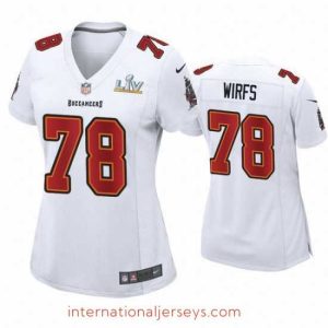 Outstanding Tristan Wirfs Buccaneers White Super Bowl Lv Game Fashion Jersey