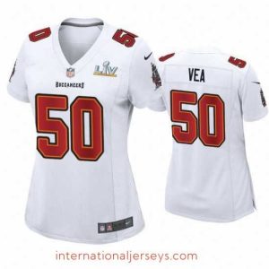 Exceptional Vita Vea Buccaneers White Super Bowl Lv Game Fashion Jersey