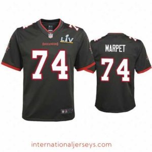 Premium Ali Marpet Buccaneers Pewter Super Bowl Lv Game Jersey