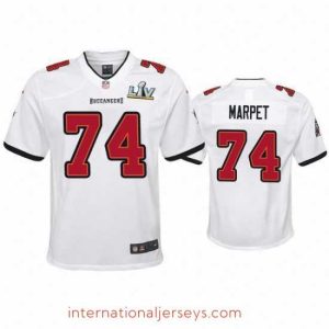 Superb Ali Marpet Buccaneers White Super Bowl Lv Game Jersey