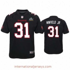 Superb Antoine Winfield Jr. Buccaneers Black Super Bowl Lv Game Fashion Jersey