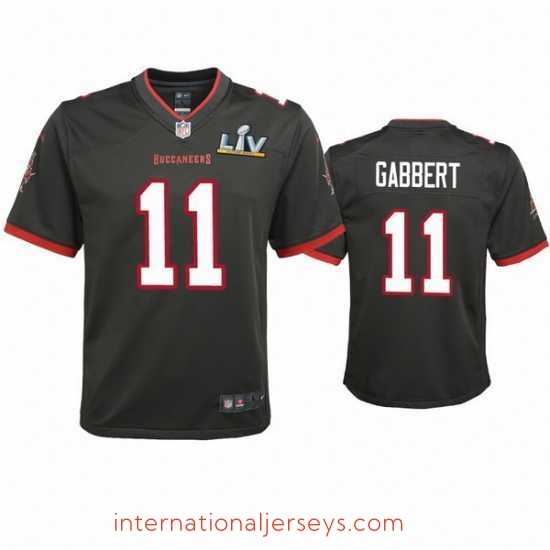 Exceptional Blaine Gabbert Buccaneers Pewter Super Bowl Lv Game Jersey