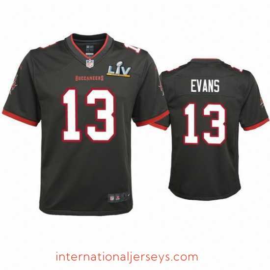 Superior Mike Evans Buccaneers Pewter Super Bowl Lv Game Jersey