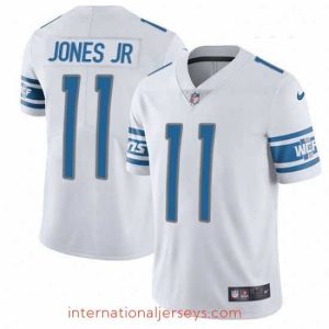 Top notch Nike Detroit Lions 11 Marvin Jones Jr Elite White NFL Jersey