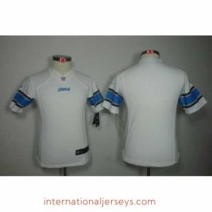 Exceptional Nike Detroit Lions Blank White Color[Limited Jerseys]