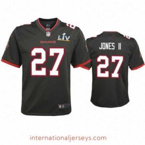 Exquisite Ronald Jones Ii Buccaneers Pewter Super Bowl Lv Game Jersey