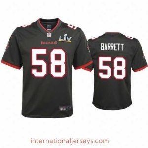 Superior Shaquil Barrett Buccaneers Pewter Super Bowl Lv Game Jersey