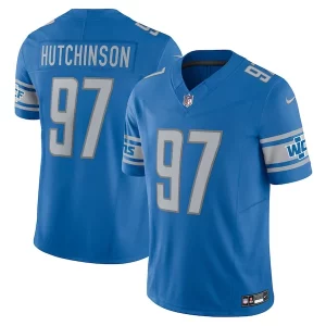 Outstanding Aidan Hutchinson Detroit Lions Nike Vapor F.U.S.E. Limited Jersey