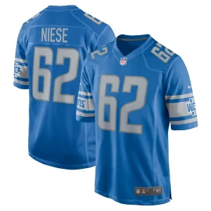 Superb Michael Niese Detroit Lions Nike Team Game Jersey