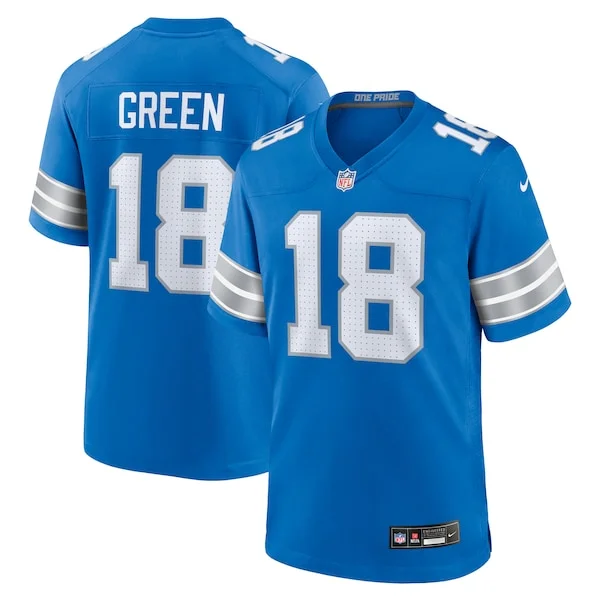 Finest Antoine Green Detroit Lions Nike Team Game Jersey