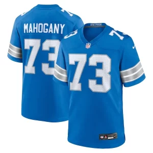 Finest Christian Mahogany Detroit Lions Nike Team Game Jersey