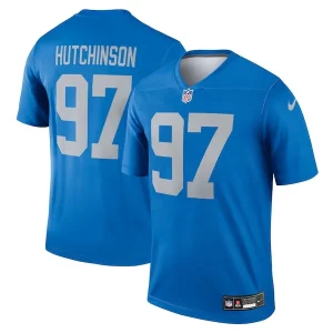 Top notch Aidan Hutchinson Detroit Lions Nike Alternate Legend Player Performance Top