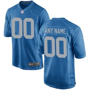 Premium Detroit Lions Nike Throwback Custom Game Jersey
