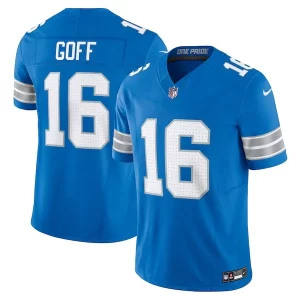 Superb Jared Goff Detroit Lions Nike Vapor F.U.S.E. Limited Jersey