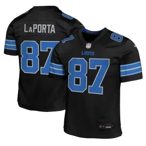 Outstanding Sam LaPorta Detroit Lions Nike Youth Alternate Player Game Jersey