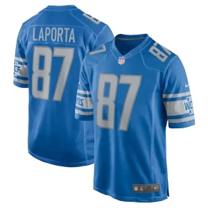 Gorgeous Sam LaPorta Detroit Lions Nike Team Game Jersey
