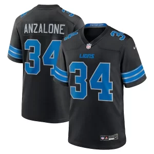Outstanding Alex Anzalone Detroit Lions Nike 2nd Alternate Game Jersey