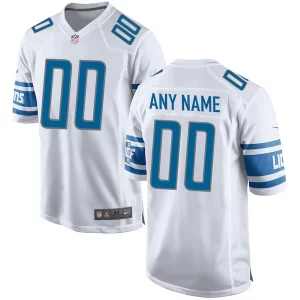 Superb Detroit Lions Nike Custom Game Jersey