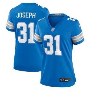Marvelous Kerby Joseph Detroit Lions Nike Women's Team Game Jersey