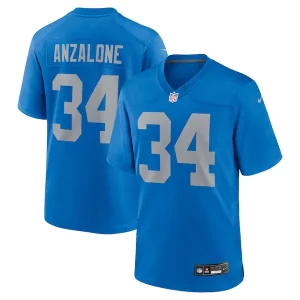 Luxurious Alex Anzalone Detroit Lions Nike Alternate Game Jersey