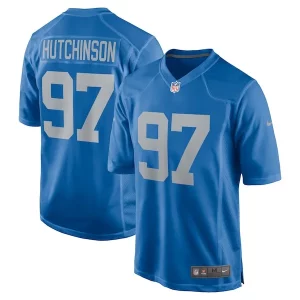 Top notch Aidan Hutchinson Detroit Lions Nike Player Game Jersey