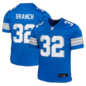 Exceptional Brian Branch Detroit Lions Nike Youth Team Player Game Jersey