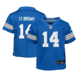 Superb Amon-Ra St. Brown Detroit Lions Nike Preschool Player Game Jersey