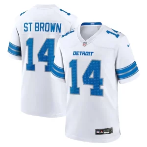 Superb Amon-Ra St. Brown Detroit Lions Nike Game Jersey