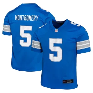 Luxurious David Montgomery Detroit Lions Nike Youth Team Player Game Jersey