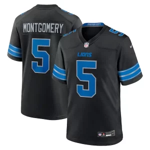 Gorgeous David Montgomery Detroit Lions Nike 2nd Alternate Game Jersey