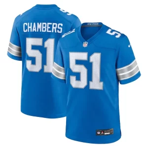 Luxurious Steele Chambers Detroit Lions Nike Game Jersey