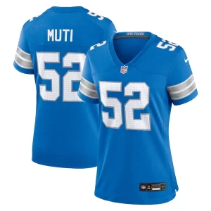 Gorgeous Netane Muti Detroit Lions Nike Women's Game Jersey