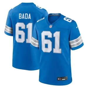 Premium David Bada Detroit Lions Nike Team Game Jersey