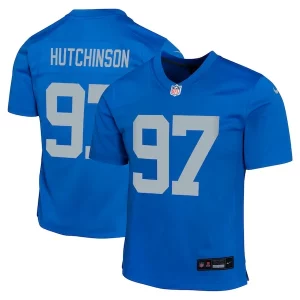 Outstanding Aidan Hutchinson Detroit Lions Nike Youth Alternate Game Jersey