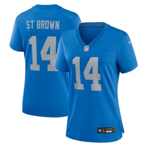Marvelous Amon-Ra St. Brown Detroit Lions Nike Women's Alternate Game Jersey