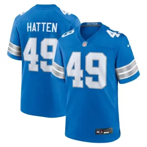 Premium Hogan Hatten Detroit Lions Nike Game Jersey