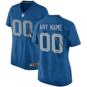 Outstanding Detroit Lions Nike Women's Throwback Custom Game Jersey
